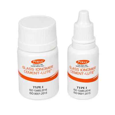 Pyrax Glass Ionomer Cement - Lute Type I Pyrax Glass Ionomer Cement - Lute Type I
