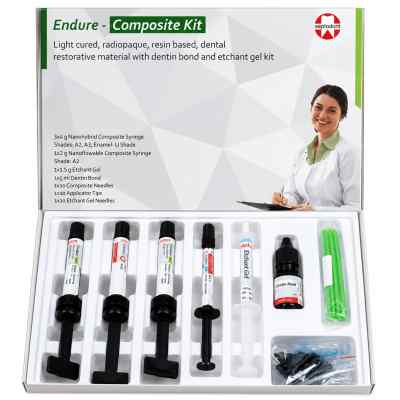 Septodont Endure Nano Hybrid Composite 3X4gm Syringe Kit