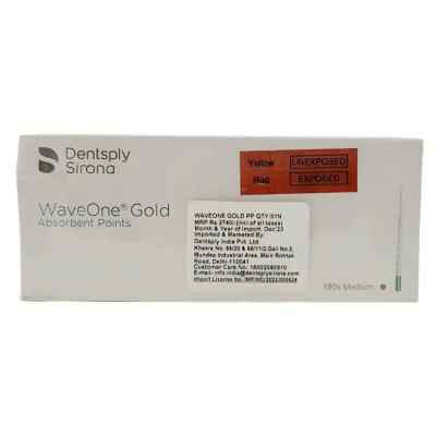 Dentsply WaveOne Gold Paper Points Dentsply WaveOne Gold Paper Points