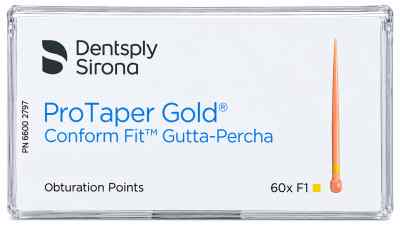 Dentsply ProTaper Gold Conform Fit Gutta-Percha Points Dentsply ProTaper Gold Conform Fit Gutta-Percha Points