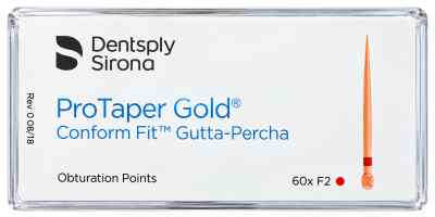 Dentsply ProTaper Gold Conform Fit Gutta-Percha Points Dentsply ProTaper Gold Conform Fit Gutta-Percha Points