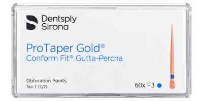Dentsply ProTaper Gold Conform Fit Gutta-Percha Points Dentsply ProTaper Gold Conform Fit Gutta-Percha Points