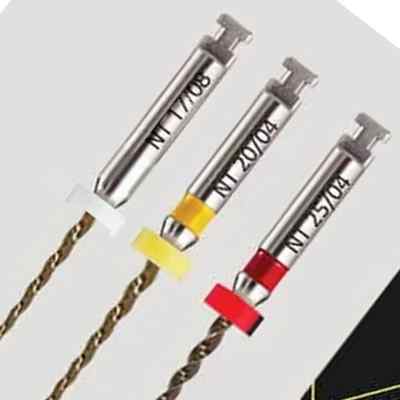 NT Pedo Gold Pro Assorted NiTi Rotary Files NT Pedo Gold Pro Assorted NiTi Rotary Files