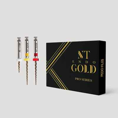 NT Pedo Gold Pro Assorted NiTi Rotary Files NT Pedo Gold Pro Assorted NiTi Rotary Files