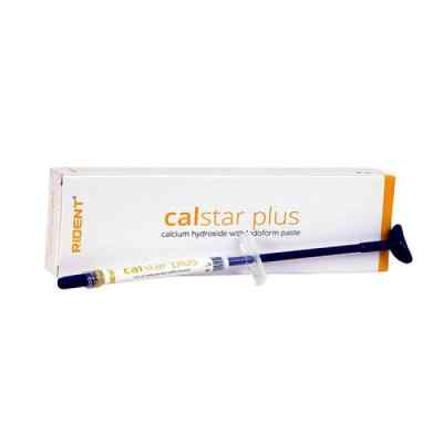 RIDENT CALSTAR PLUS CALCIUM HYDROXIDE PASTEWITH IODOFORM 2x2gm