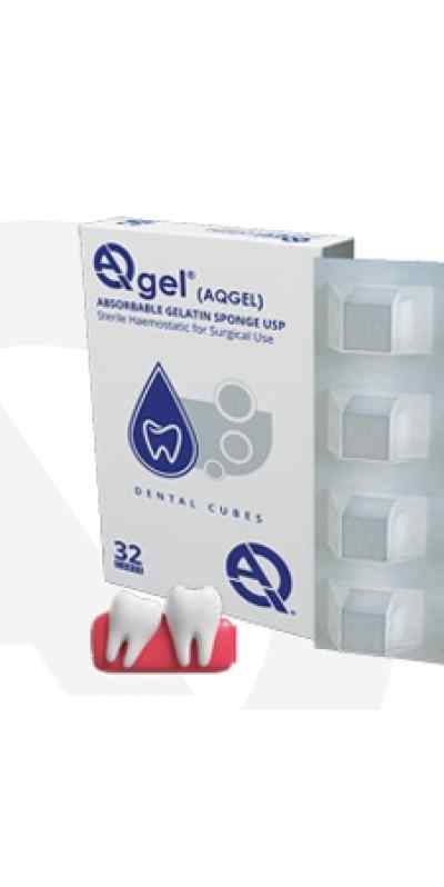 AQ GEL ABSORBABLE GELATIN SPONGE USP AQ GEL ABSORBABLE GELATIN SPONGE USP