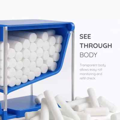 Green Guava Cotton Roll Dispenser-Press Type