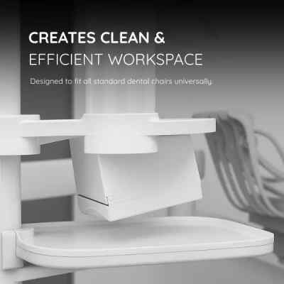 Green Guava Utility Tray With Cup and Napkin Dispenser