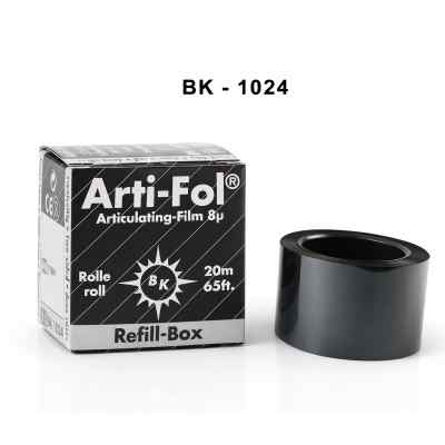 Bausch Arti-Fol Dental Articulating Flim Ultra Thin - 8µ Microns Width 22 mm - 20 Mts. Bausch Arti-Fol Dental Articulating Flim Ultra Thin - 8µ Microns Width 22 mm - 20 Mts.