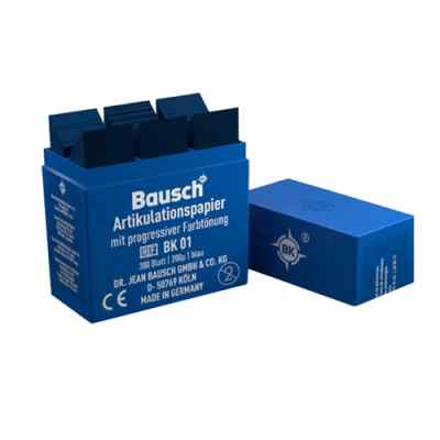 Bausch Dental Articulating Papers with Progressive Colour Transfer - 200µ Microns Bausch Dental Articulating Papers with Progressive Colour Transfer - 200µ Microns