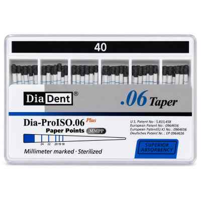 Diadent Paper Point Special Tapered 6% Diadent Paper Point Special Tapered 6%