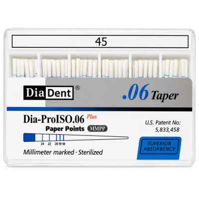 Diadent Paper Point Special Tapered 6% Diadent Paper Point Special Tapered 6%