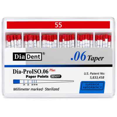 Diadent Paper Point Special Tapered 6% Diadent Paper Point Special Tapered 6%