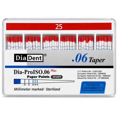 Diadent Paper Point Special Tapered 6% Diadent Paper Point Special Tapered 6%