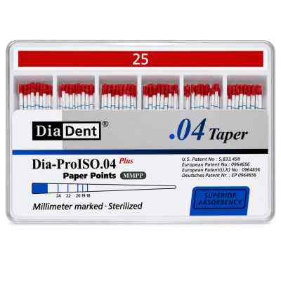 Diadent Paper Point Special Tapered 4% Diadent Paper Point Special Tapered 4%