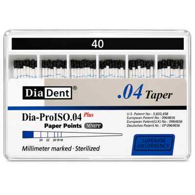 Diadent Paper Point Special Tapered 4% Diadent Paper Point Special Tapered 4%
