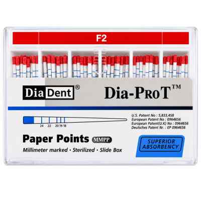 Diadent Pro T Paper Points (Pack of 100) Diadent Pro T Paper Points (Pack of 100)