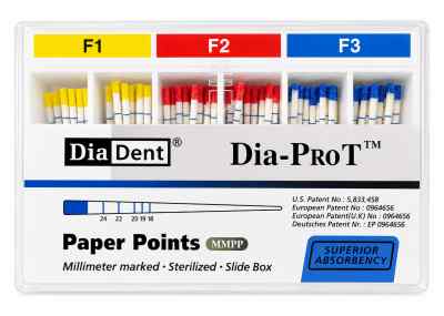 Diadent Pro T Paper Points (Pack of 100) Diadent Pro T Paper Points (Pack of 100)