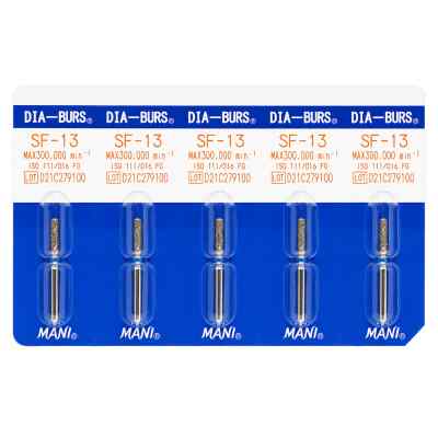 Mani Diamond Airotor Burs - Straight Flat End / Sf Series Mani Diamond Airotor Burs - Straight Flat End / Sf Series