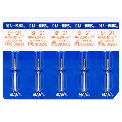 Mani Diamond Airotor Burs - Straight Flat End / Sf Series Mani Diamond Airotor Burs - Straight Flat End / Sf Series