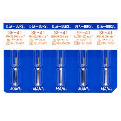 Mani Diamond Airotor Burs - Straight Flat End / Sf Series Mani Diamond Airotor Burs - Straight Flat End / Sf Series
