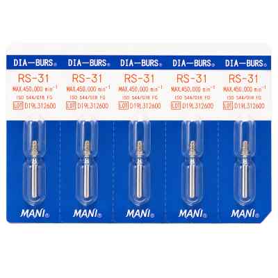 Mani Diamond Burs - Rounded Shoulder / Rs Series Mani Diamond Burs - Rounded Shoulder / Rs Series