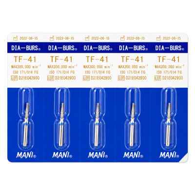 Mani Diamond Airotor Burs - Taper Flat End / Tf Series (Pack of 5) Mani Diamond Airotor Burs - Taper Flat End / Tf Series (Pack of 5)