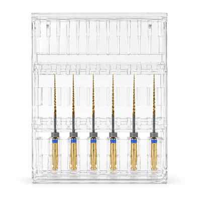 Micro Mega Hero Gold Rotary Files -21mm 4% #30 (Pack of 6)