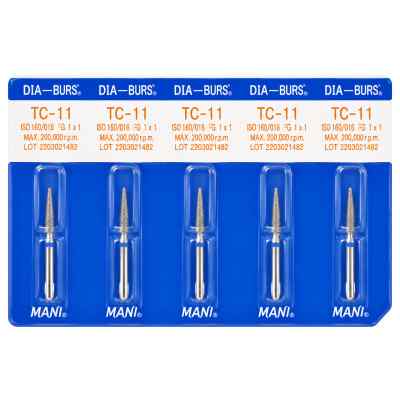 Mani Diamond Airotor Burs - Tc-11