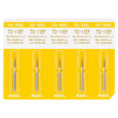 Mani Diamond Airotor Burs - Tc-11Ef