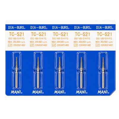 Mani Diamond Airotor Burs - Tc-S21