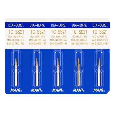 Mani Diamond Airotor Burs - Tc-Ss21