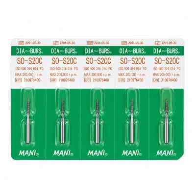 Mani Diamond Airotor Burs - SO - S20C