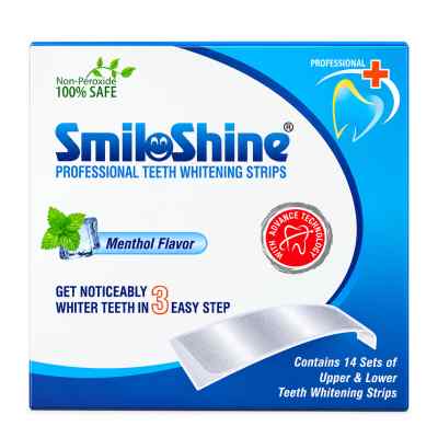 SmiloShine Professional Teeth Whitening Strips - Box of 14 Sets SmiloShine Professional Teeth Whitening Strips - Box of 14 Sets
