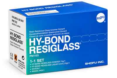 Shofu Hy-Bond Resiglass Resin Modified Glass Ionomer Luting Cement (Luting) Shofu Hy-Bond Resiglass Resin Modified Glass Ionomer Luting Cement (Luting)