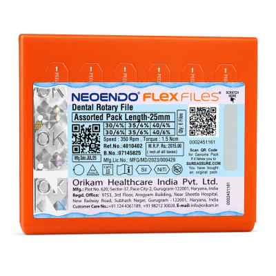 Orikam Healthcare Neoendo Flex Rotary Files 