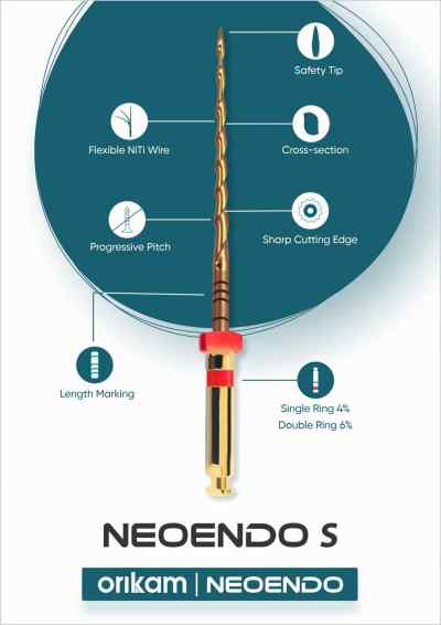 Orikam Healthcare Neoendo S Rotary File Orikam Healthcare Neoendo S Rotary File