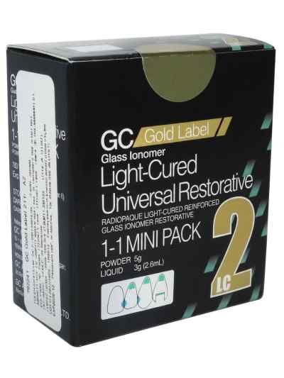 GC Gold Label 2 Lc (Light-Cured) Mini Pack GC Gold Label 2 Lc (Light-Cured) Mini Pack
