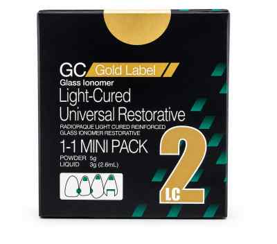 GC Gold Label 2 Lc (Light-Cured) Mini Pack GC Gold Label 2 Lc (Light-Cured) Mini Pack