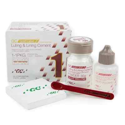 GC Gold Label 1 Luting & Lining Glass Ionomer Cement GC Gold Label 1 Luting & Lining Glass Ionomer Cement