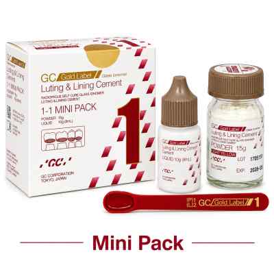 GC Gold Label 1 mini  Luting & Lining Glass Ionomer Cement