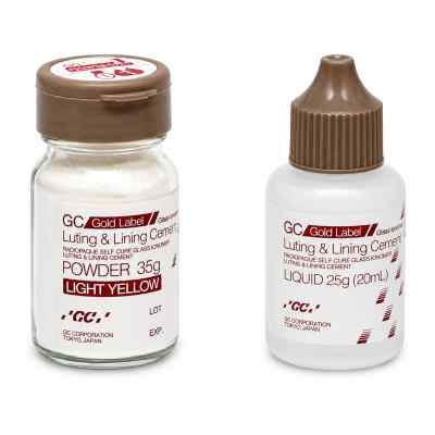 GC Gold Label 1 Luting & Lining Glass Ionomer Cement GC Gold Label 1 Luting & Lining Glass Ionomer Cement