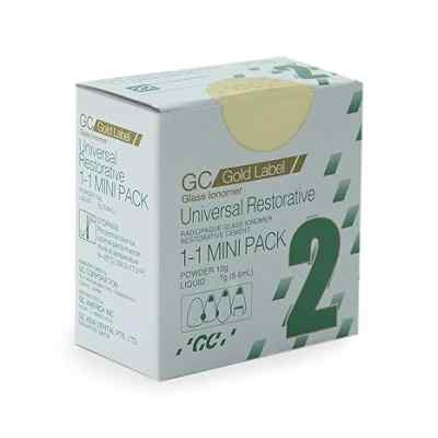 GC Gold Label 2 Mini Glass Ionomer Restorative Cement GC Gold Label 2 Mini Glass Ionomer Restorative Cement
